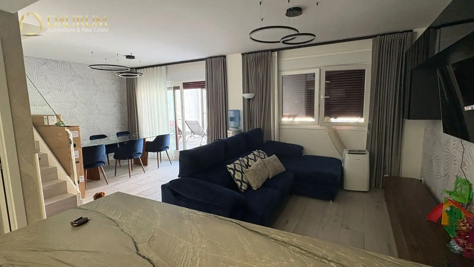 Sala de estar de Casa adosada en venta en Rivas-Vaciamadrid con Aire acondicionado, Calefacción y Trastero