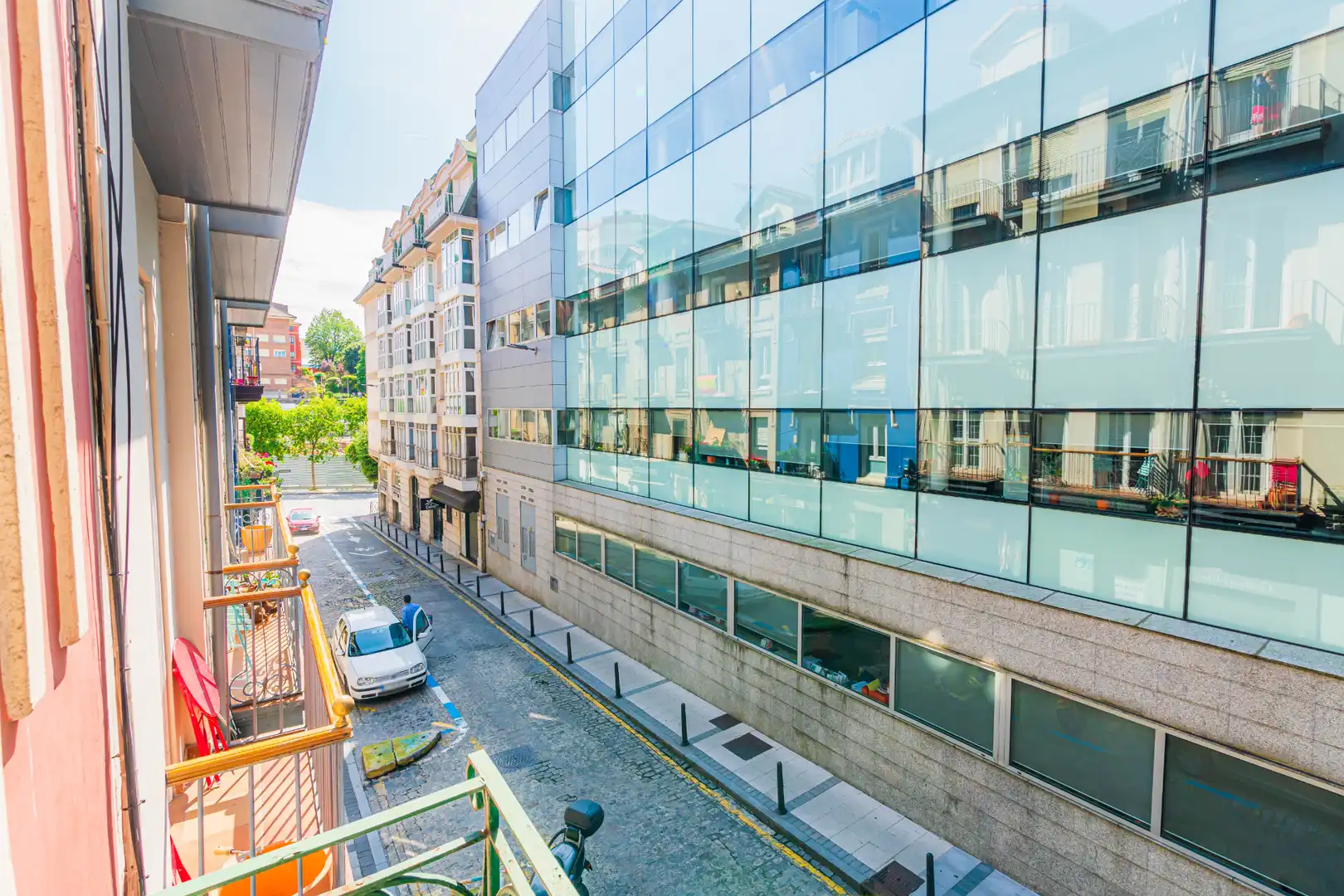 Vista exterior de Piso en venta en Santander con Calefacción, Parquet y Terraza