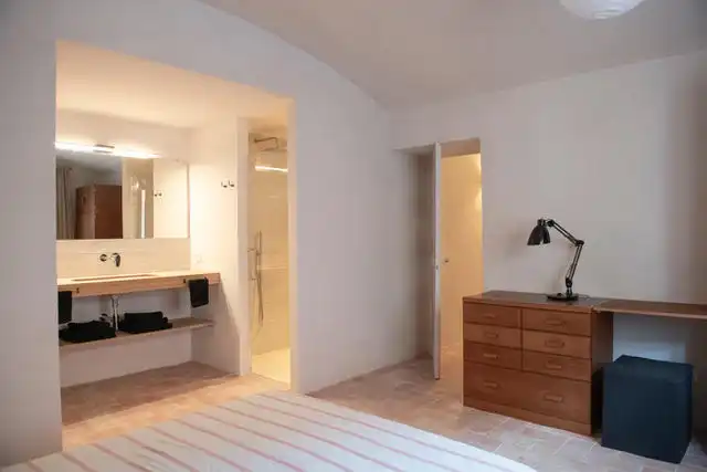 Bedroom of Flat for rent in Girona  with Heating, Terrace and Furnished