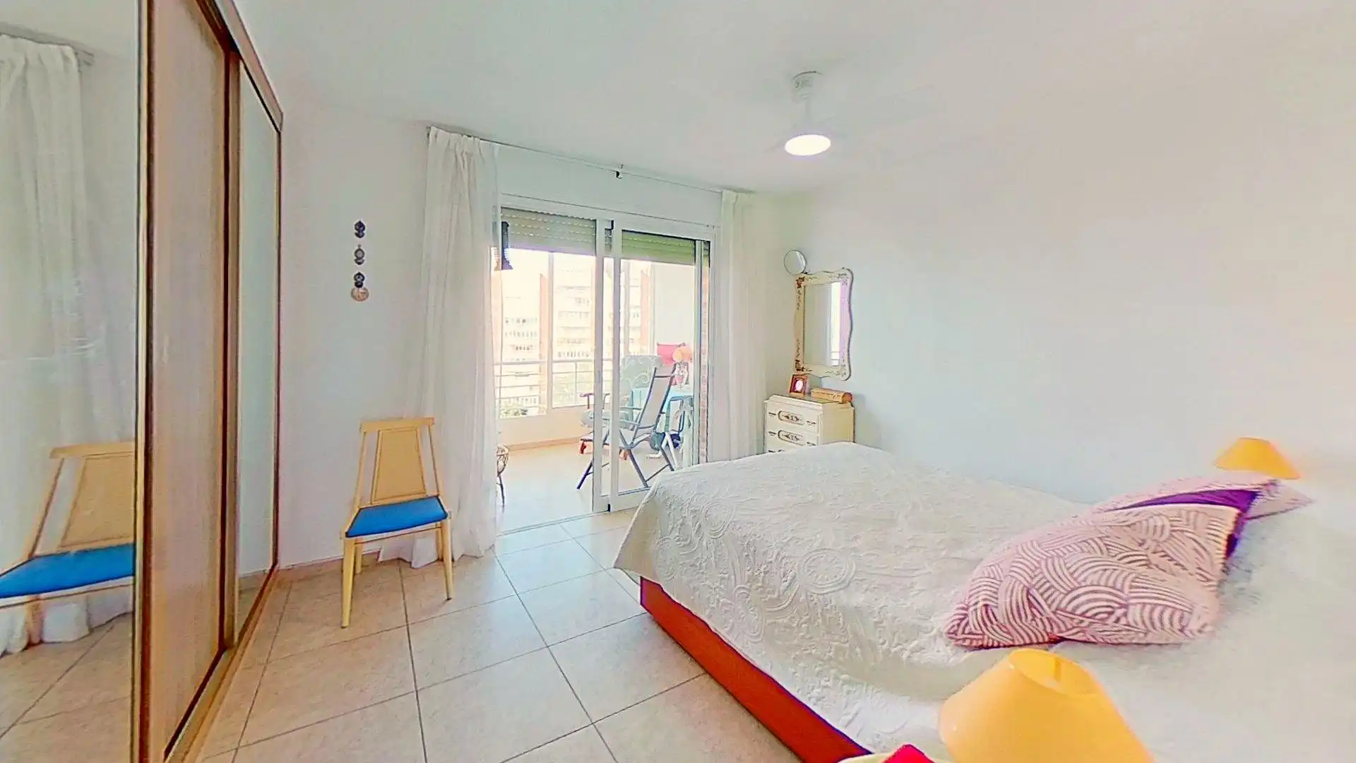 Bedroom of Flat for sale in El Campello  with Heating, Terrace and Swimming Pool