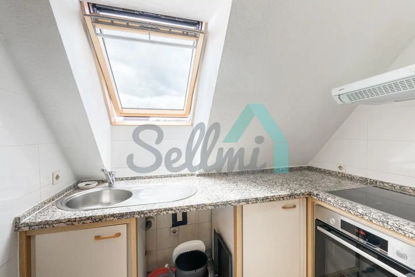 Cocina de Piso de alquiler en Oviedo  con Calefacción, Parquet y Amueblado