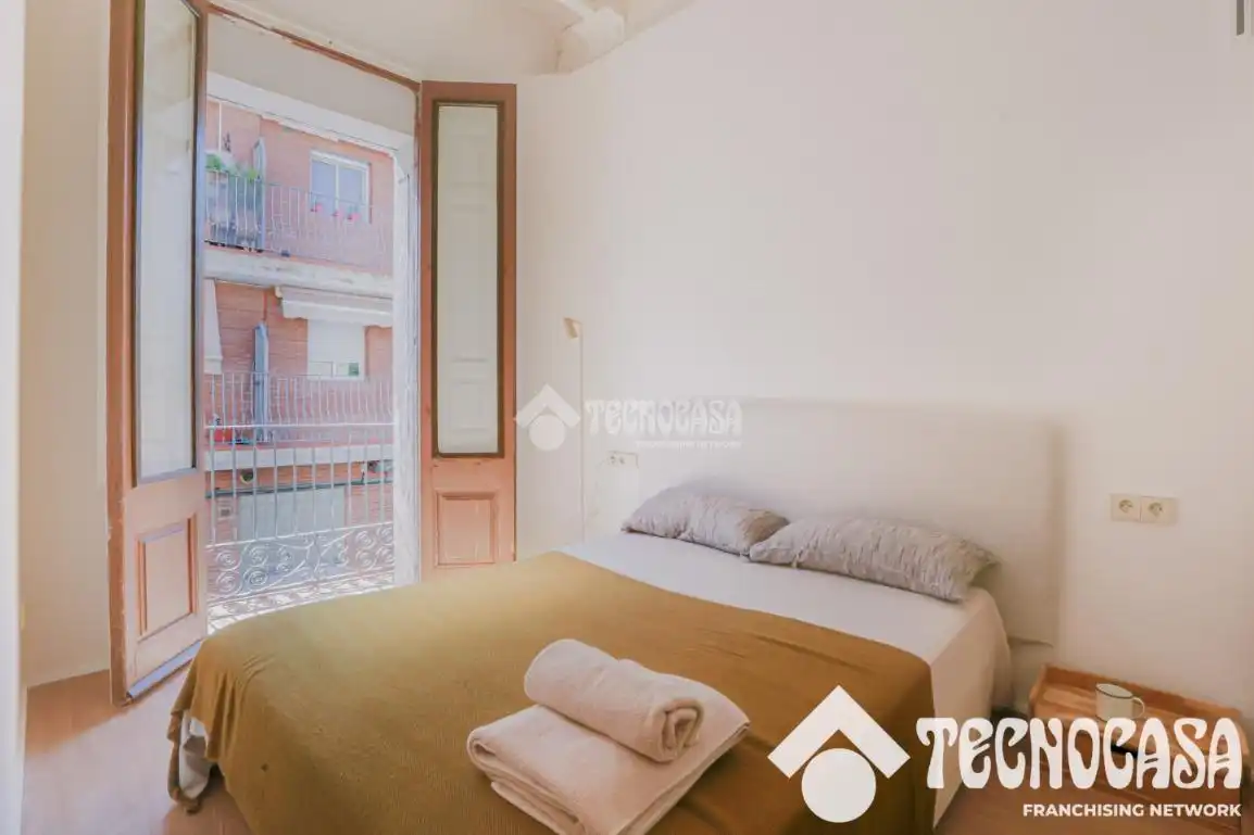 Schlafzimmer von Wohnung zum Verkauf in Barcelona mit Terrasse