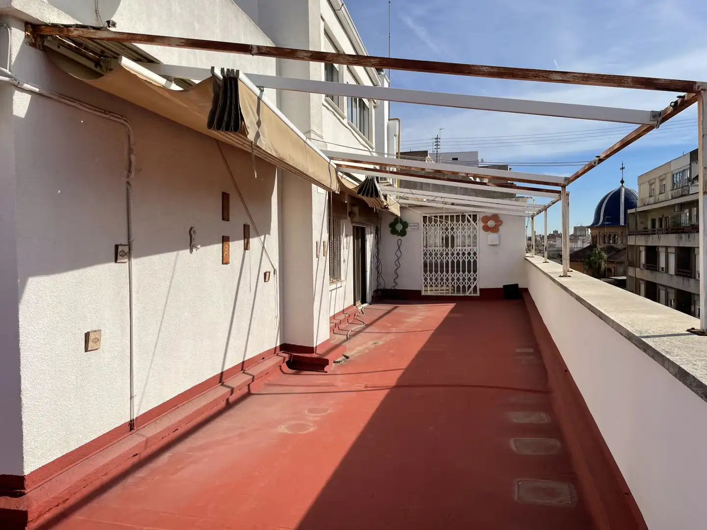 Terraza de Ático en venta en Valencia con Aire acondicionado, Calefacción y Parquet