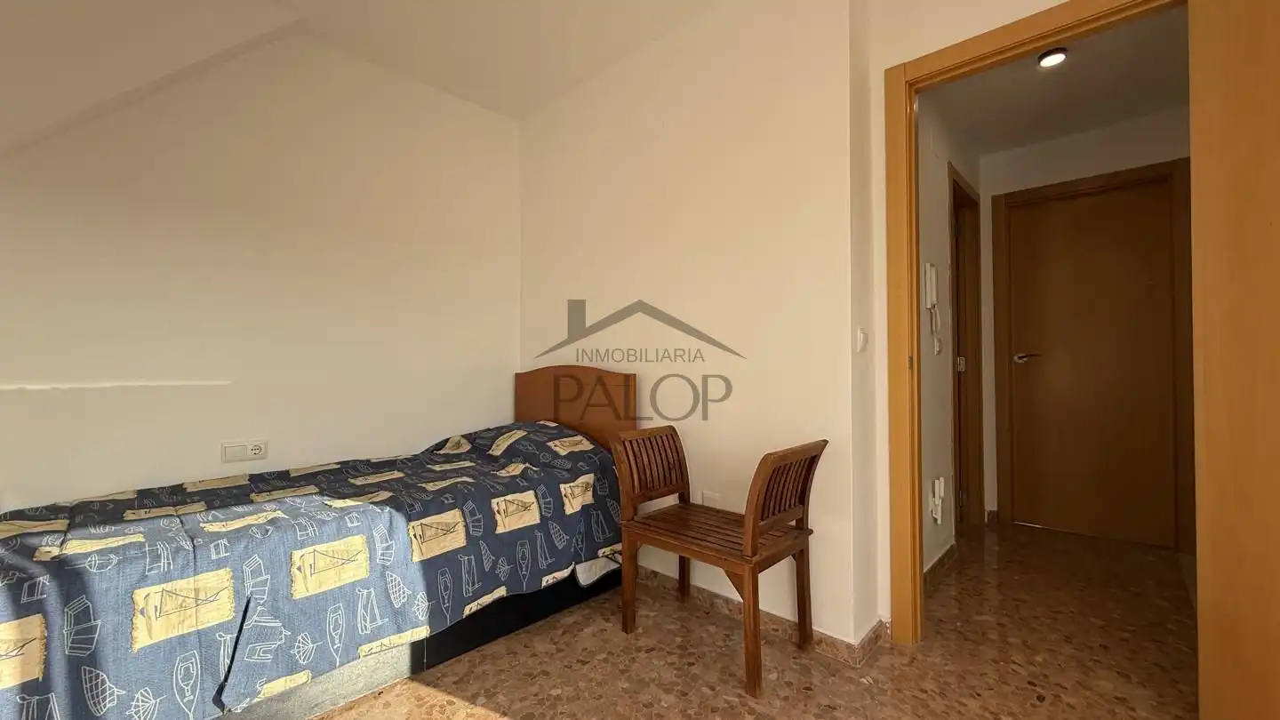 Schlafzimmer von Maisonette zum Verkauf in La Pobla Llarga mit Klimaanlage und Terrasse