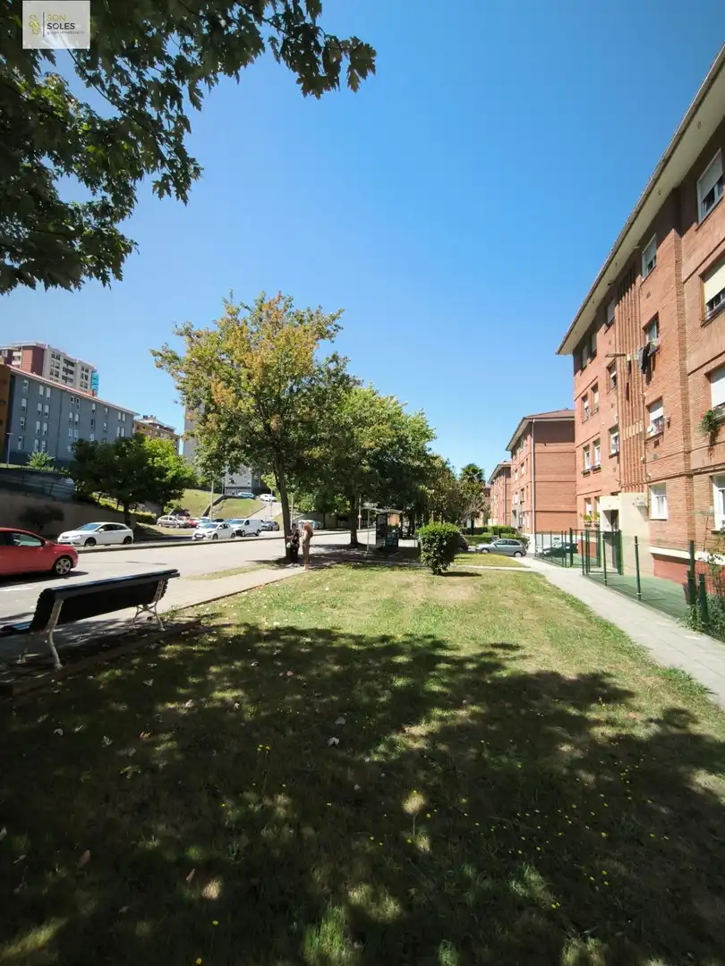 Außenansicht von Wohnung zur Miete in Santander mit Heizung, Parkett und Möbliert