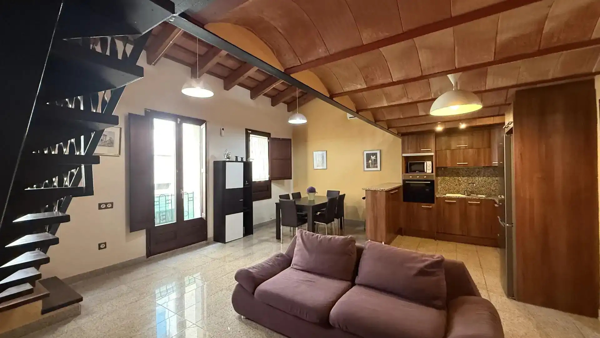 Sala d'estar de Dúplex en venda en Roses amb Aire condicionat