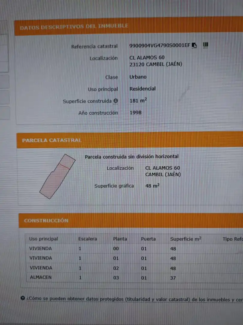 Casa o chalet en venta en Cambil