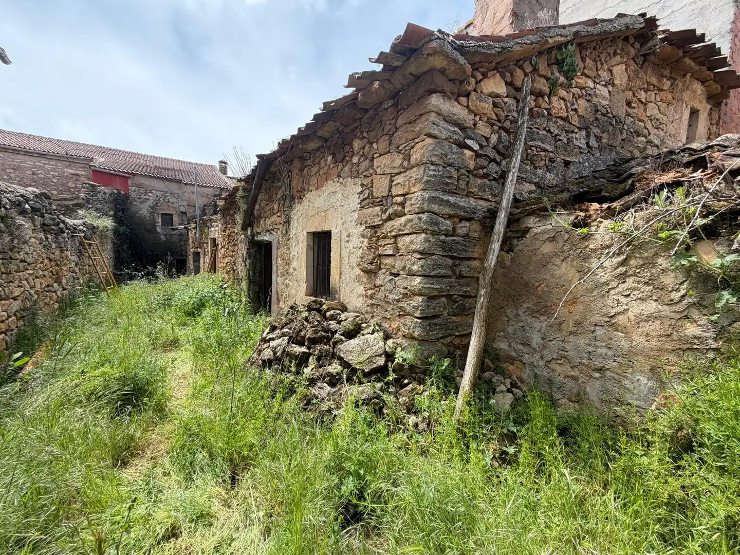 Vista exterior de Finca rústica en venda en Sepúlveda amb Jardí privat i Traster