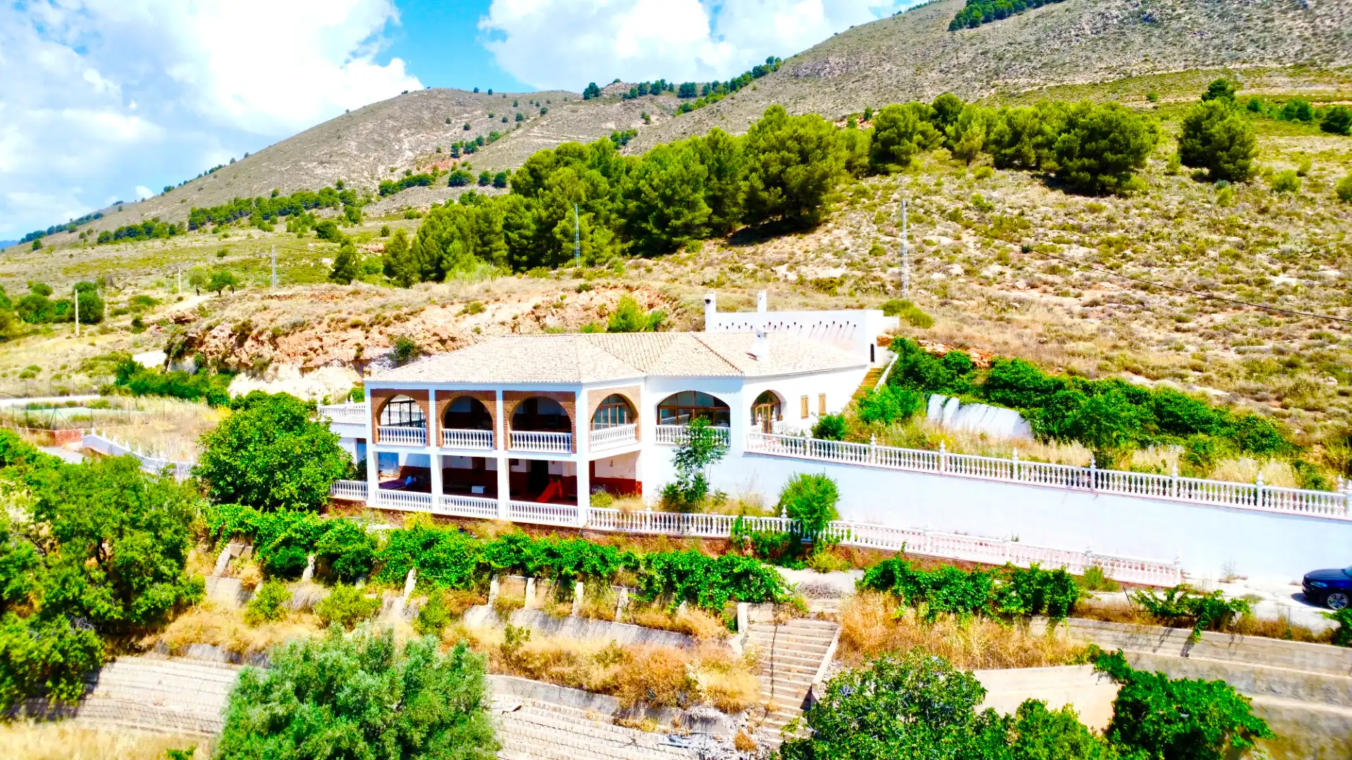 Exterior view of Houses for sale in Laujar de Andarax  with Air Conditioner, Private garden and Terrace