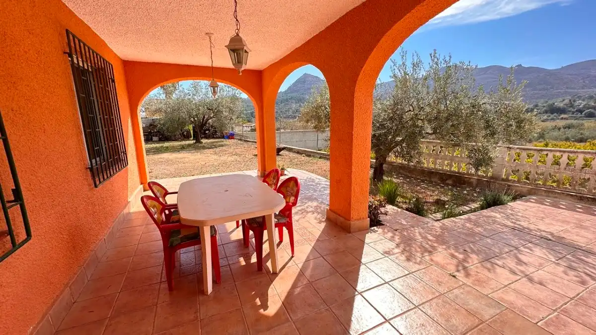 Terraza de Casa o chalet en venta en Benicolet