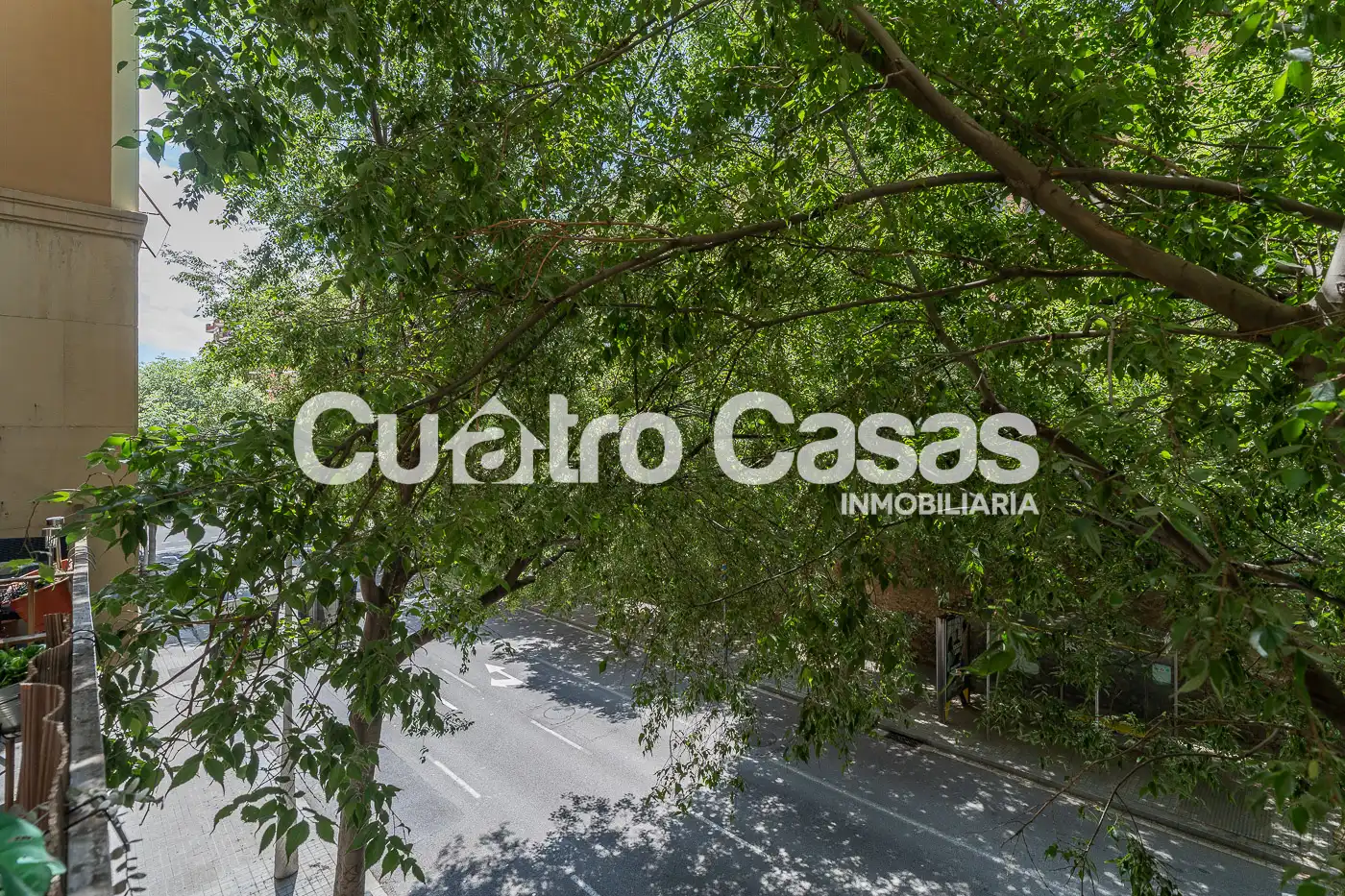 Exterior view of Flat for sale in Barcelona  with Air Conditioner, Heating and Parquet flooring