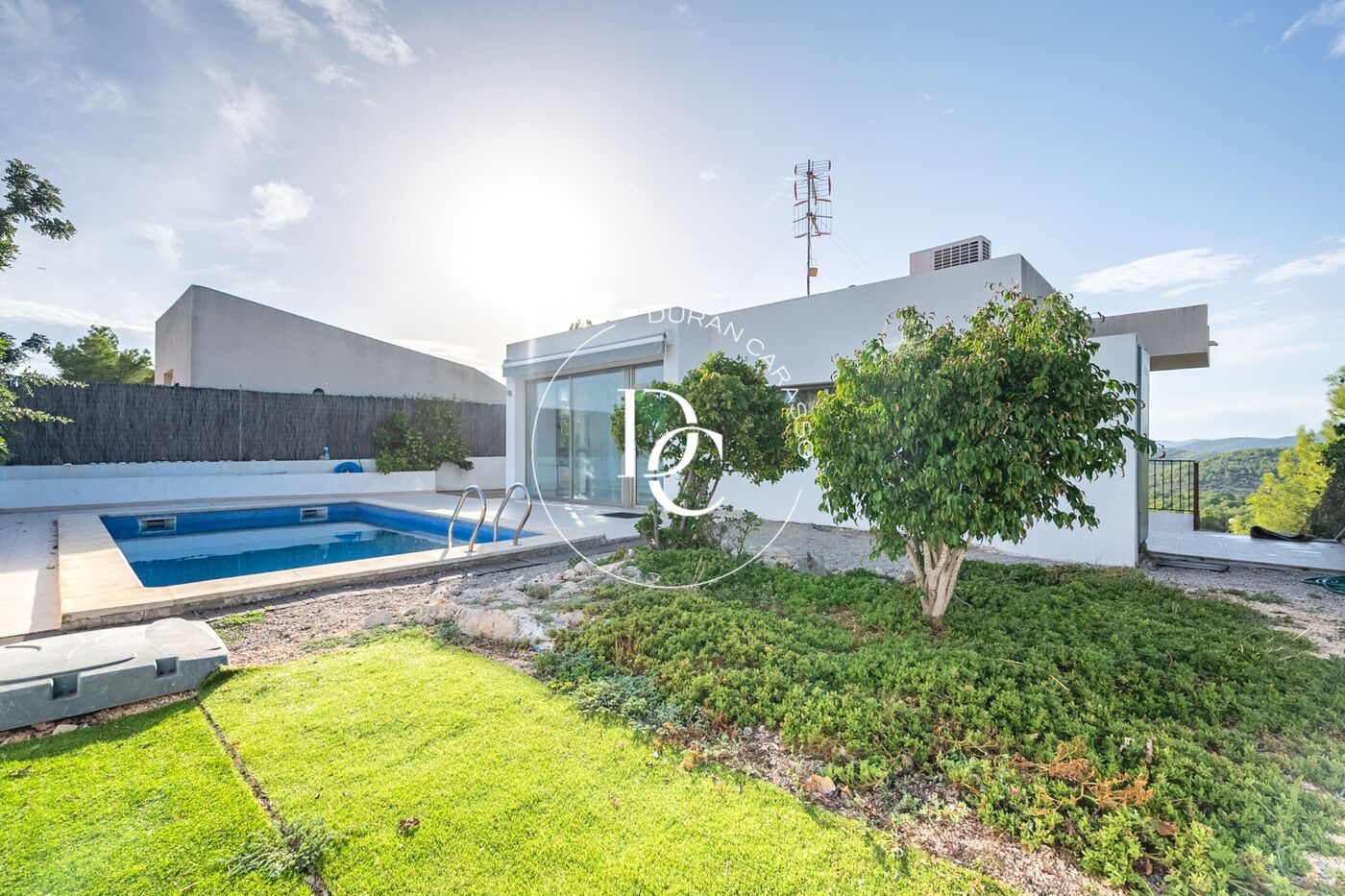 Exterior view of House or chalet for rent in Sitges  with Air Conditioner, Heating and Private garden