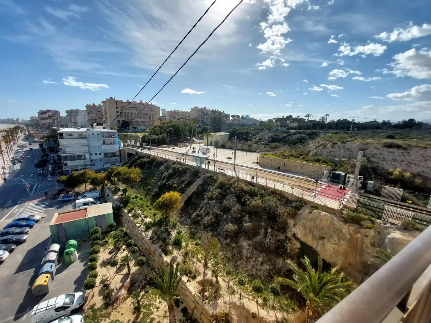 Außenansicht von Wohnung zur Miete in El Campello mit Klimaanlage, Terrasse und Möbliert