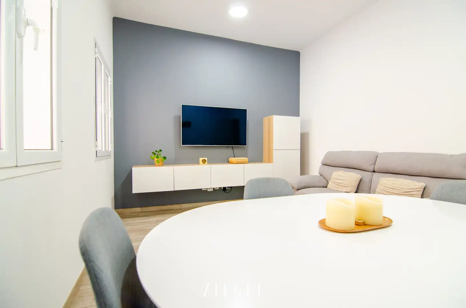 Living room of Flat for sale in Las Palmas de Gran Canaria  with Terrace, Storage room and Furnished