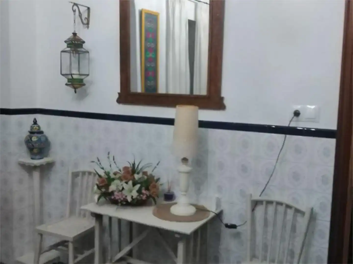 Esszimmer von Erdgeschoss zur Miete in Encinasola mit Möbliert und Balkon
