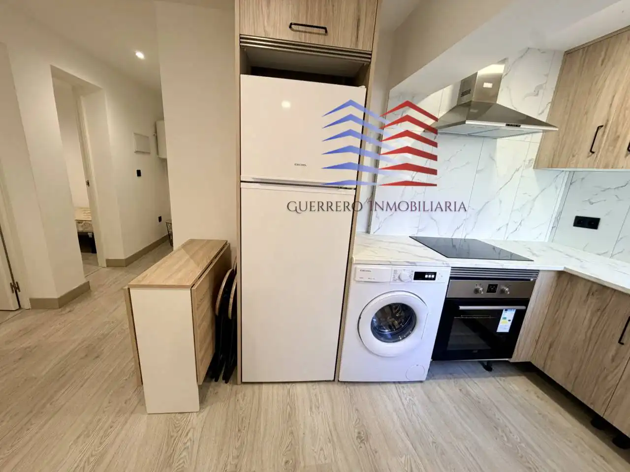 Kitchen of Flat for rent in Ourense Capital   with Heating, Storage room and Furnished