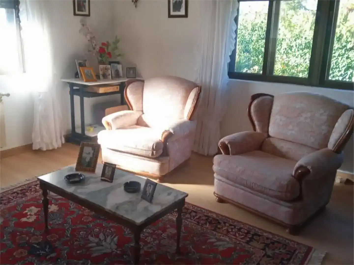 Sala d'estar de Casa o xalet en venda en Villar del Buey amb Aire condicionat i Balcó