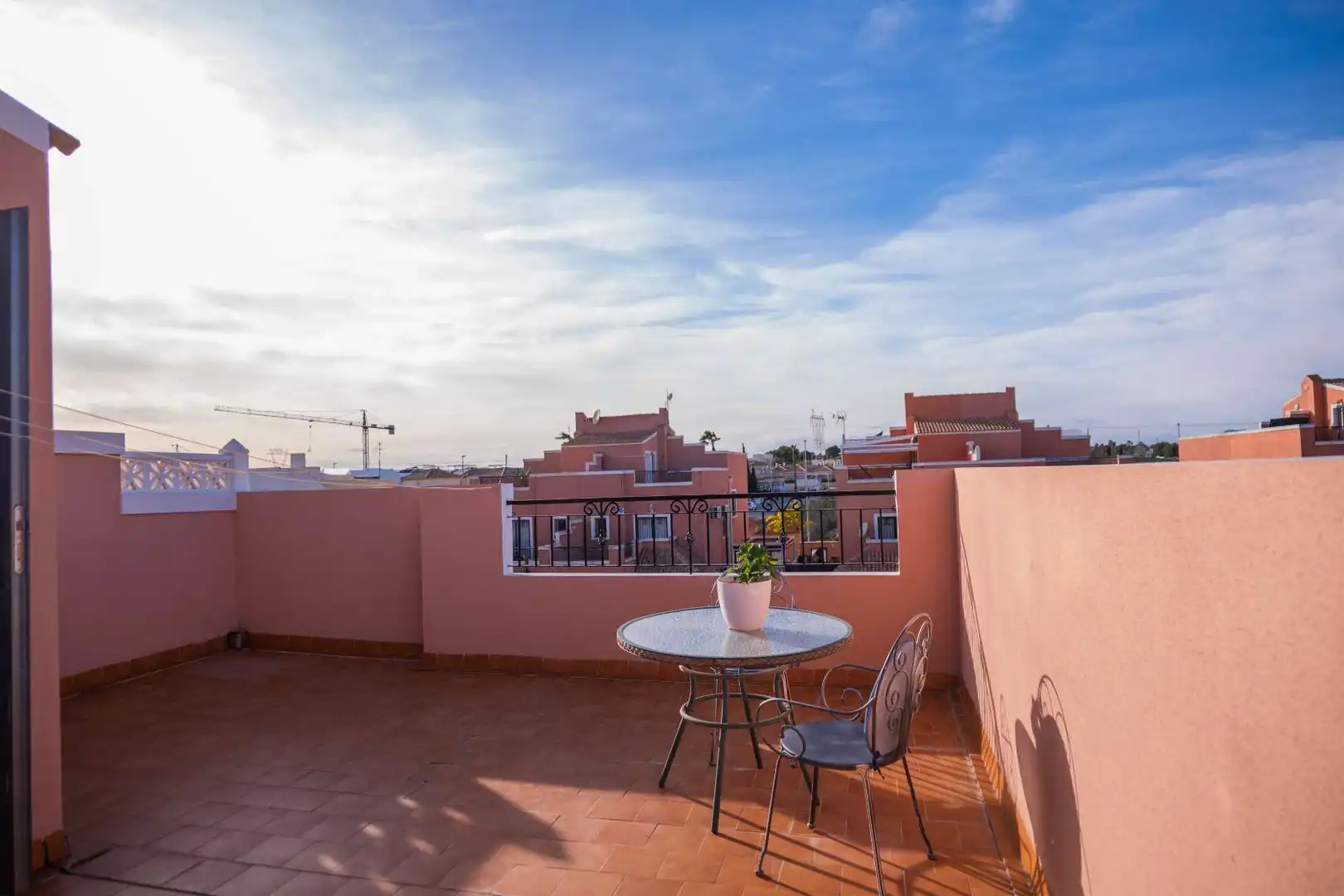 Terrassa de Casa adosada en venda en Los Montesinos amb Aire condicionat, Jardí privat i Terrassa