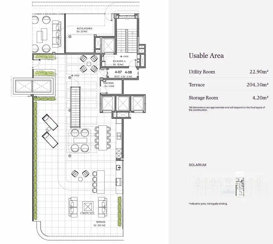 Apartament amb ascensor en venda a Punta Plata, imagen 45