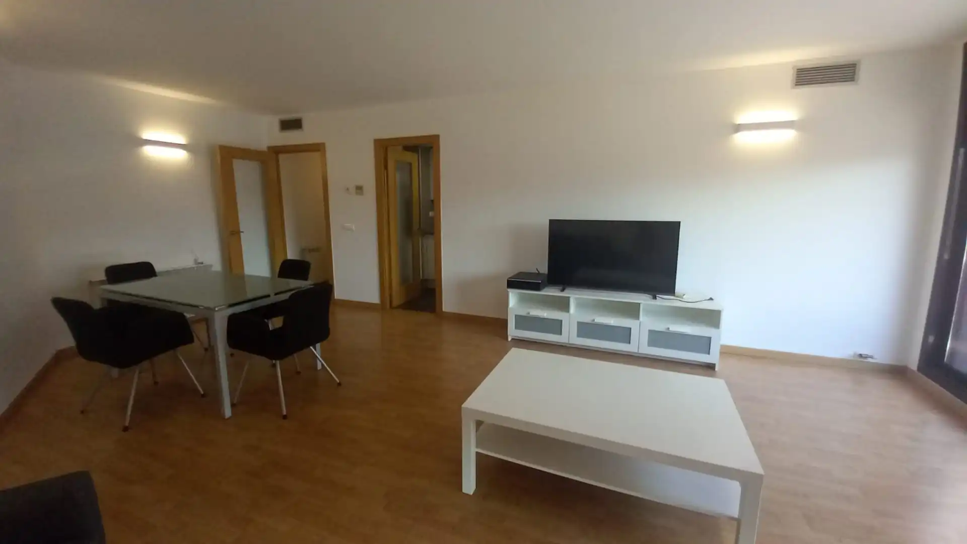 Sala de estar de Piso de alquiler en Lleida con Calefacción, Amueblado y Balcón