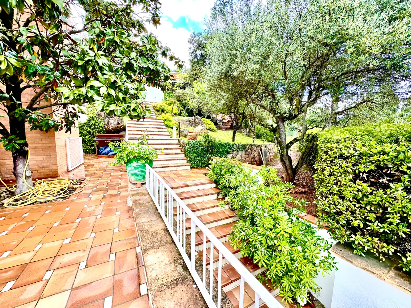Jardí de Casa o xalet en venda en Castellar del Vallès amb Calefacció, Jardí privat i Piscina