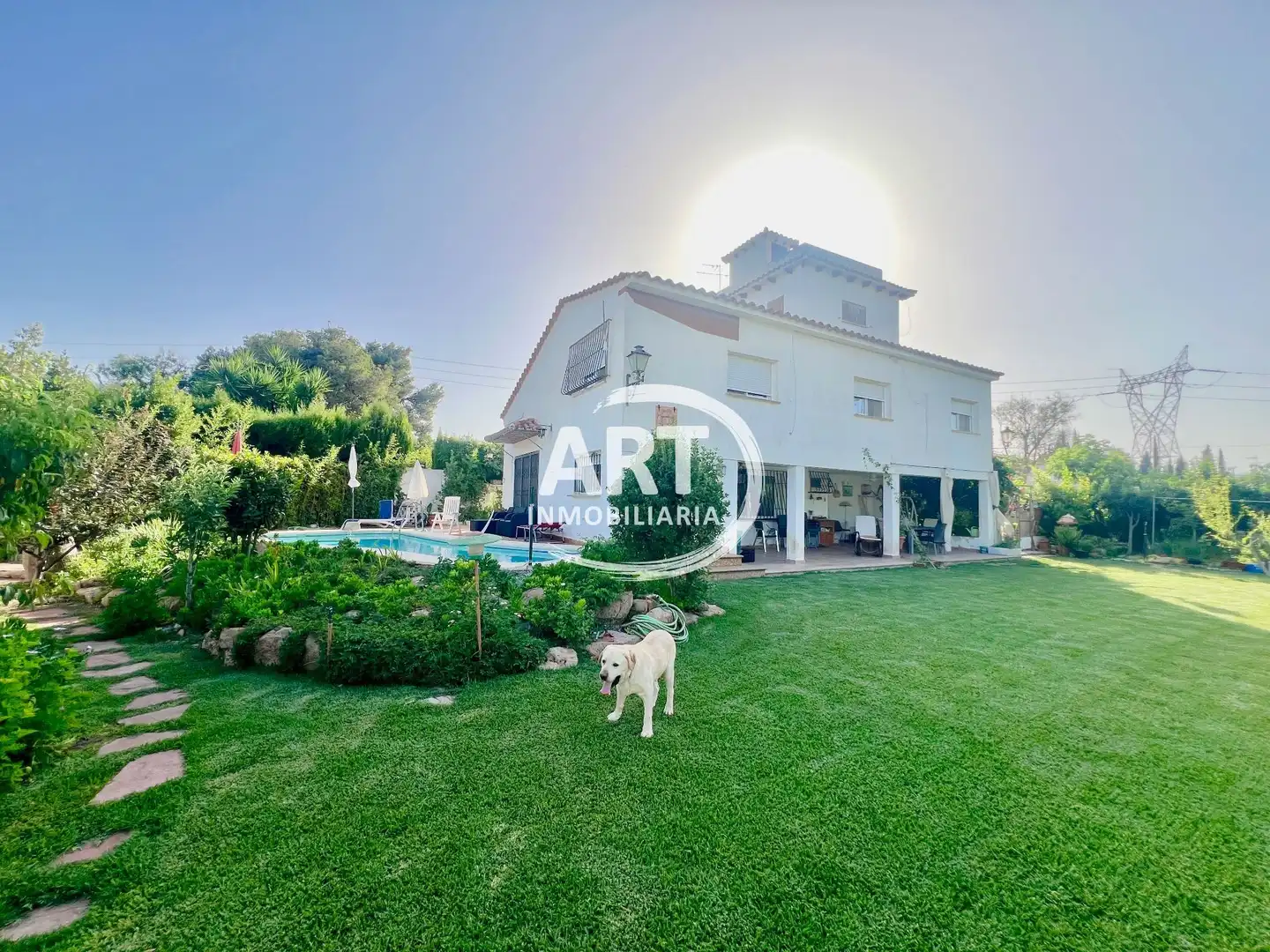 Jardín de Casa o chalet en venta en L'Eliana con Aire acondicionado, Calefacción y Jardín privado