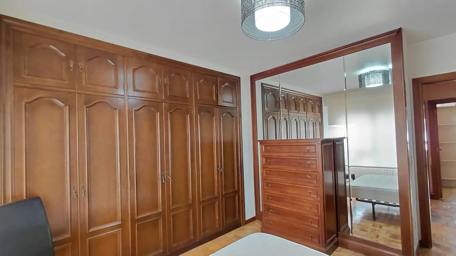 Bedroom of Flat for rent in Burlada / Burlata  with Heating
