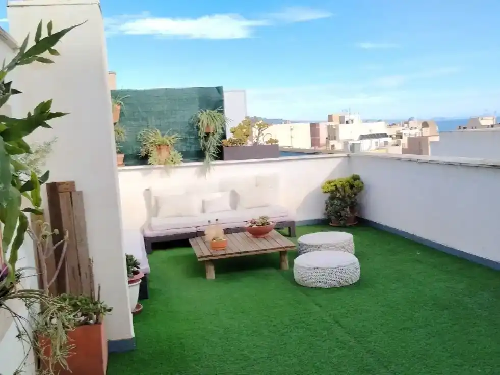 Terrassa de Àtic en venda en Garrucha amb Jardí privat, Traster i Piscina
