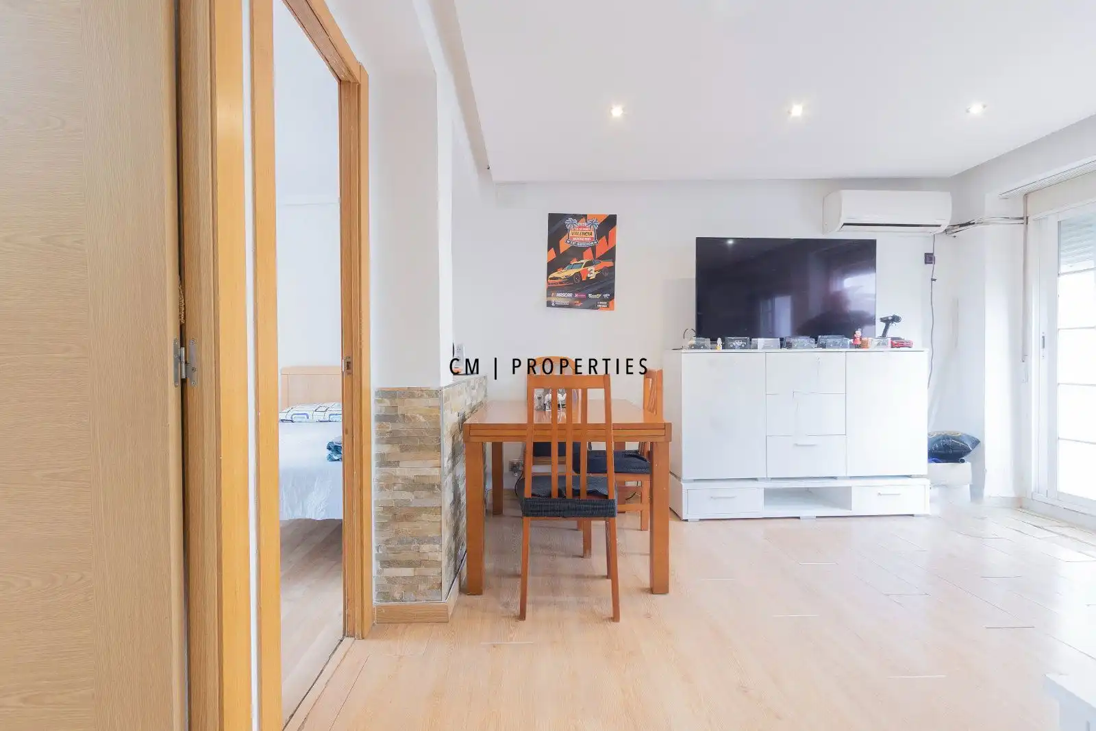 Sala de estar de Piso en venta en Xirivella con Aire acondicionado, Calefacción y Parquet