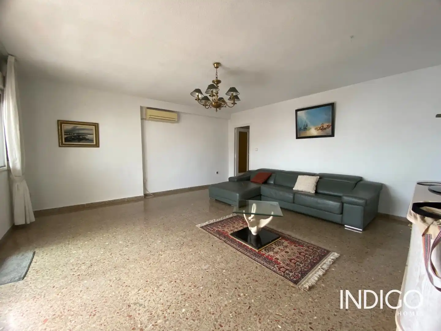 Sala de estar de Ático en venta en Alicante / Alacant con Calefacción, Terraza y Amueblado