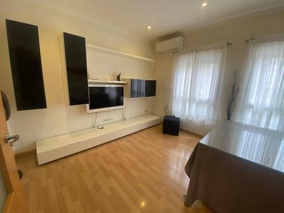 Living room of Flat for sale in  Granada Capital  with Air Conditioner, Parquet flooring and Furnished