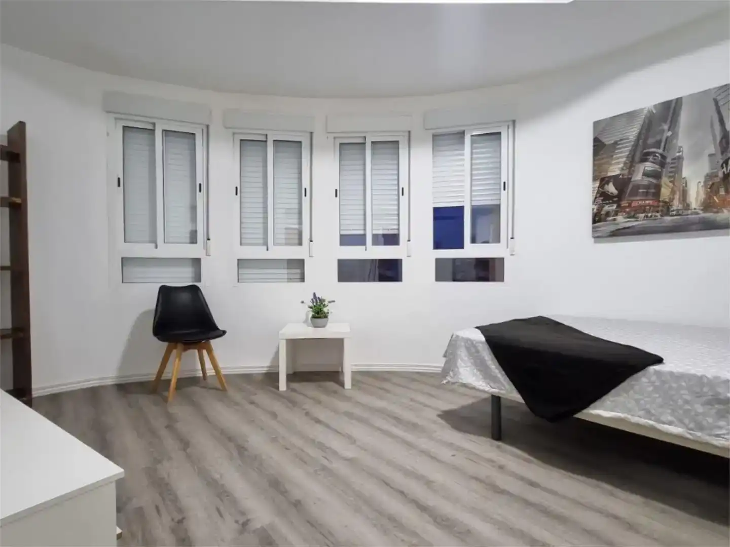 Bedroom of Flat for share in Burriana / Borriana  with Furnished and Balcony