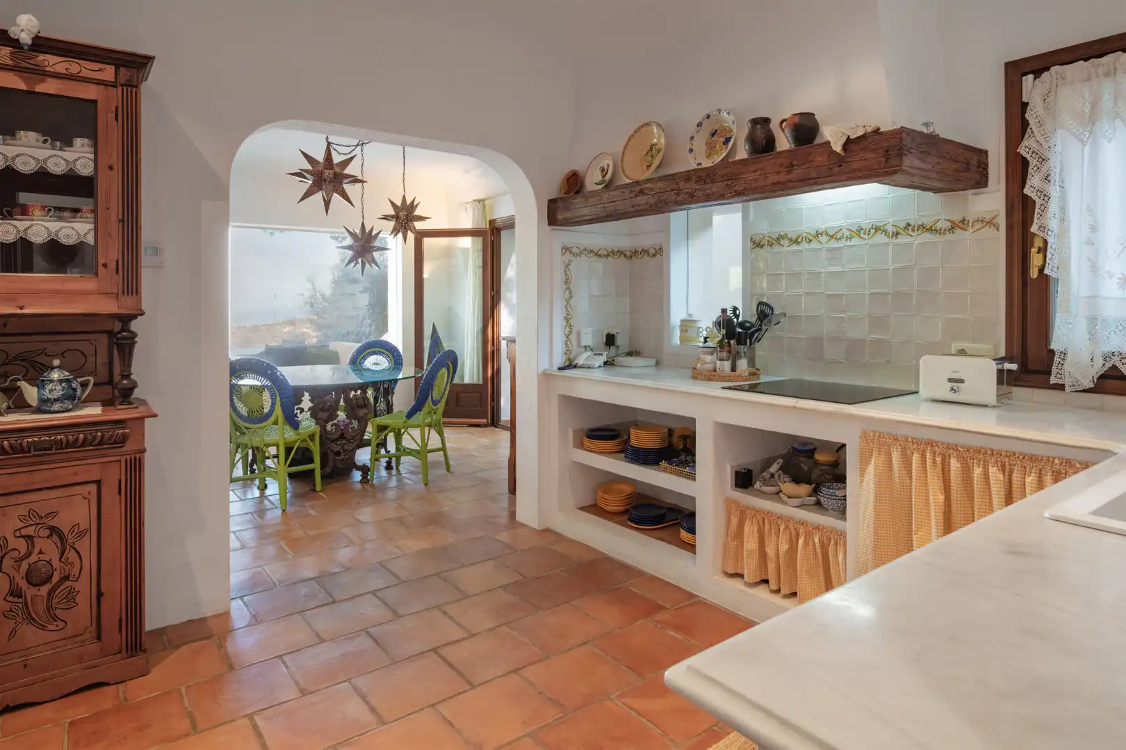 Cuina de Casa o xalet en venda en Jávea / Xàbia amb Aire condicionat, Jardí privat i Terrassa