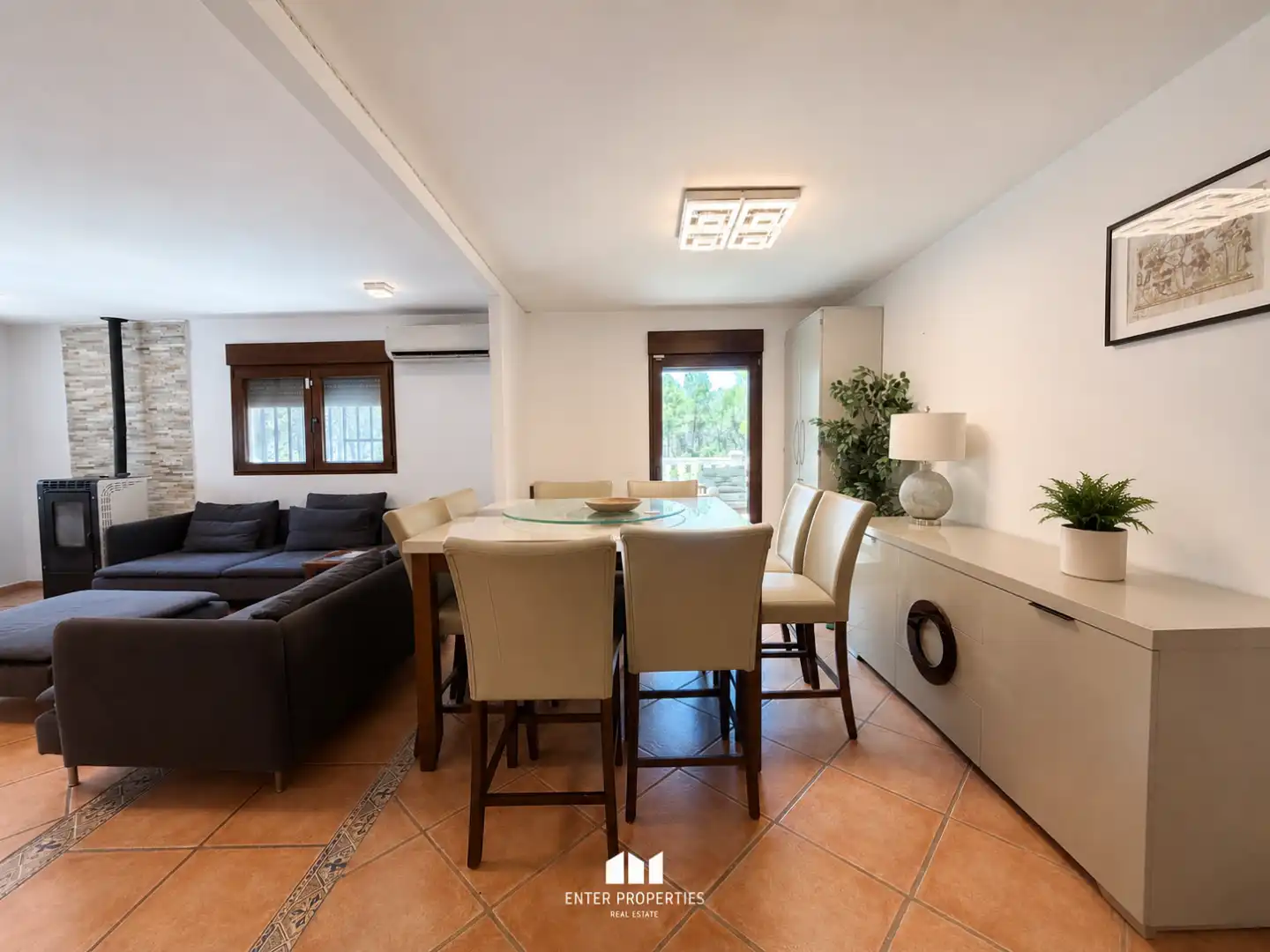 Comedor de Casa o chalet en venta en Olocau con Aire acondicionado, Calefacción y Terraza