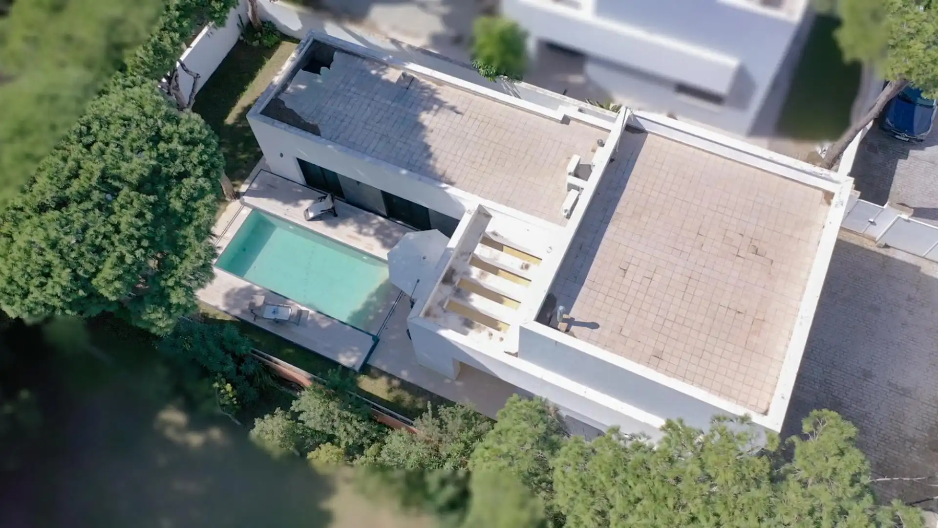Vista exterior de Casa o xalet en venda en Chiclana de la Frontera amb Jardí privat, Terrassa i Piscina