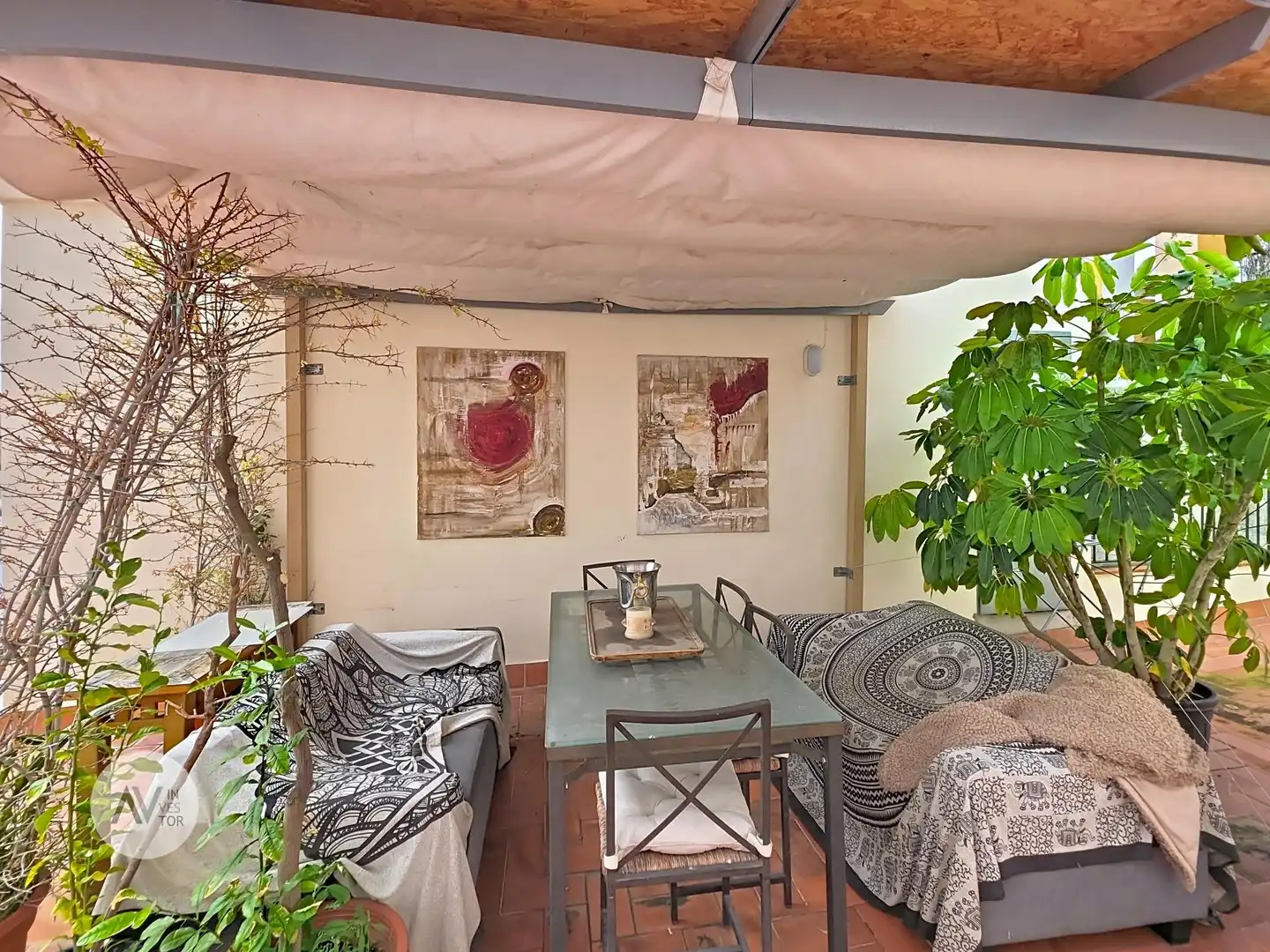Terraza de Ático en venta en Barcelona con Aire acondicionado, Calefacción y Amueblado