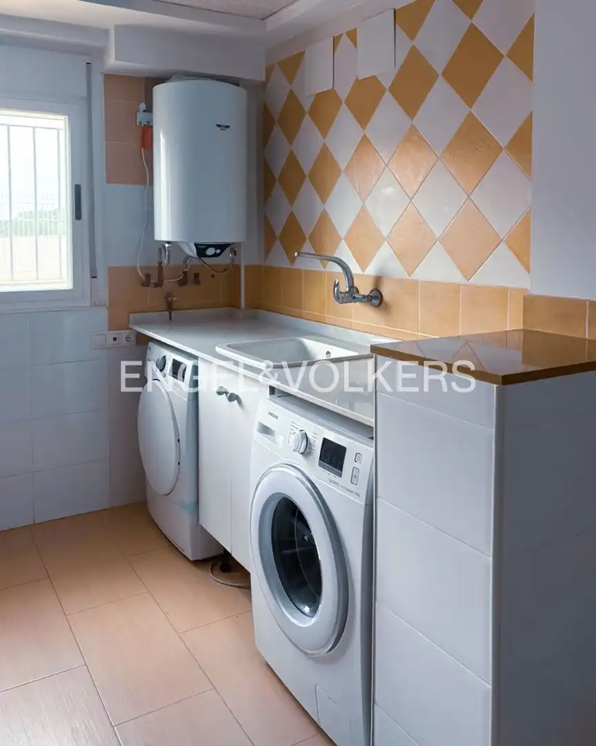 Cocina de Casa o chalet de alquiler en Torrent con Aire acondicionado, Calefacción y Jardín privado