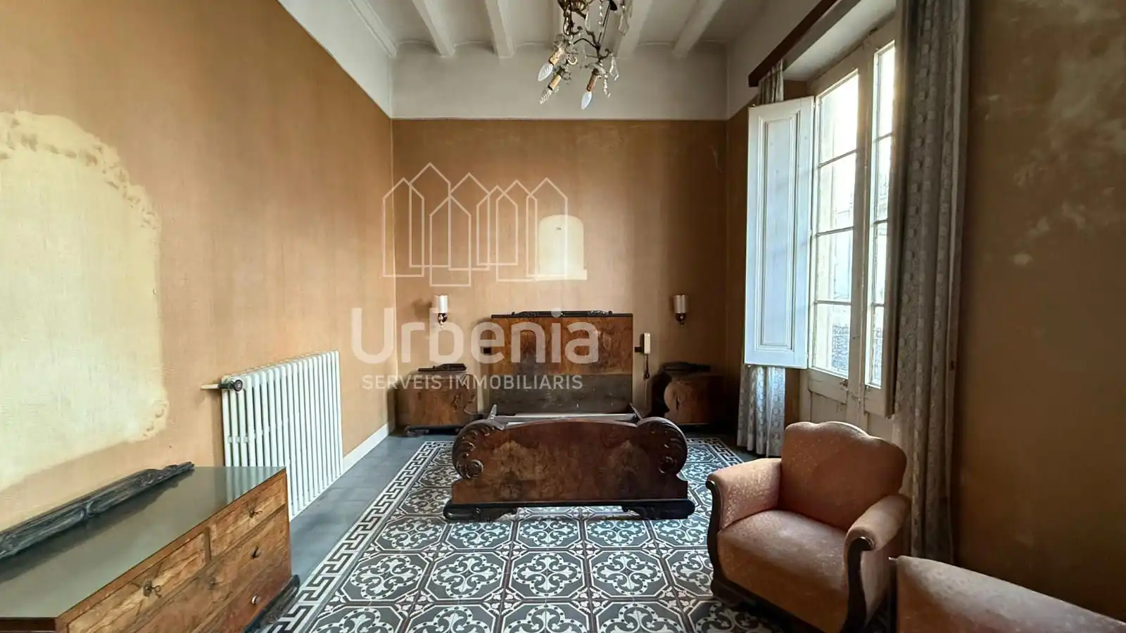 Sala de estar de Casa adosada en venta en Malgrat de Mar con Terraza