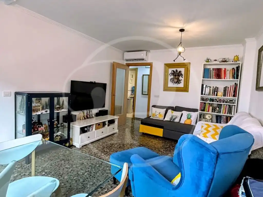 Sala de estar de Apartamento en venta en Silla con Aire acondicionado y Balcón