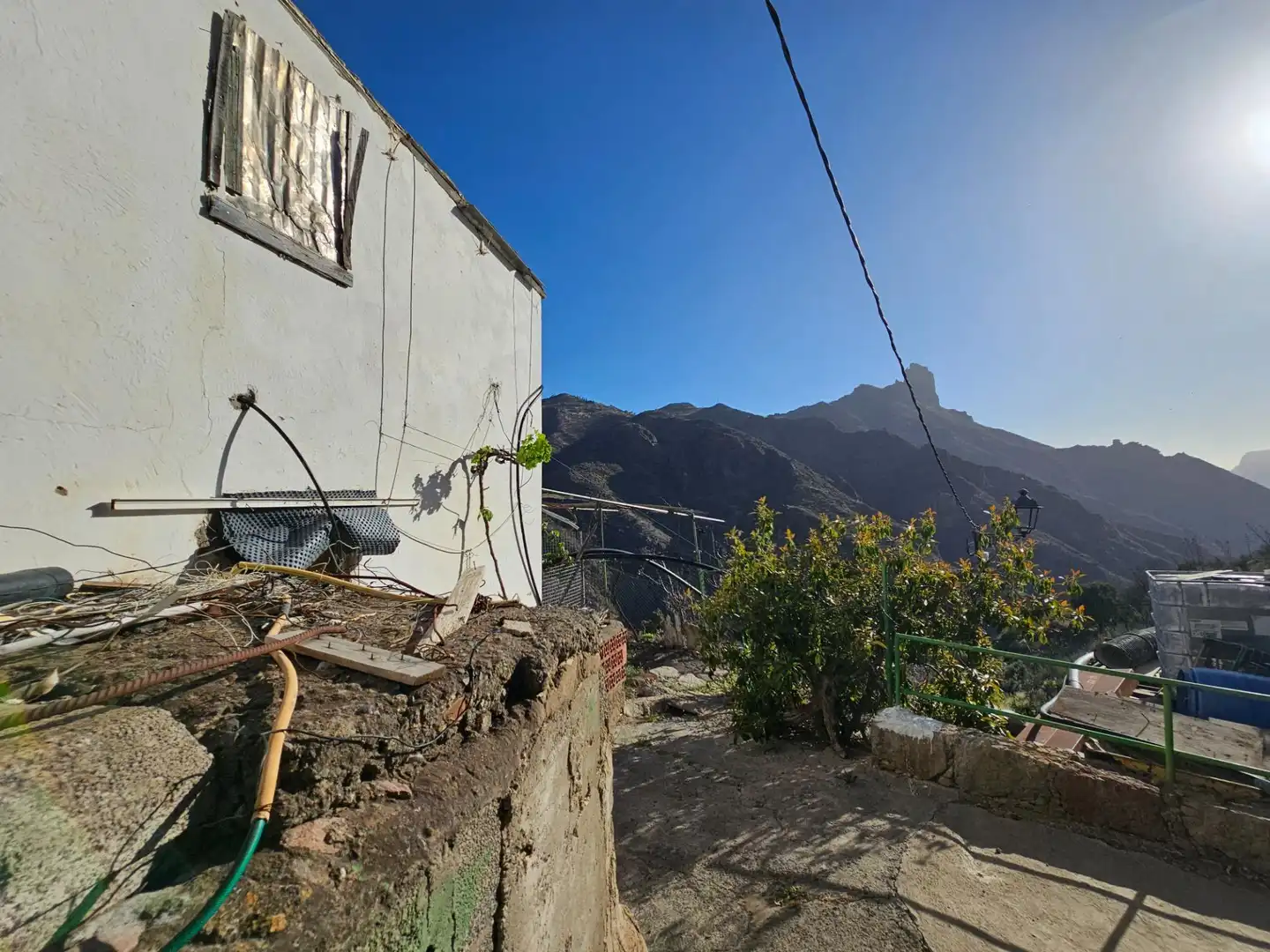 Vista exterior de Finca rústica en venta en Tejeda