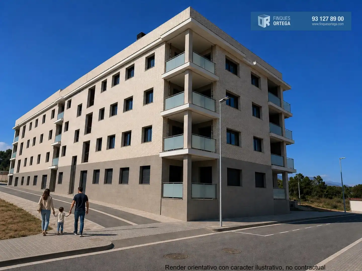 Vista exterior de Piso en venta en Parets del Vallès con Calefacción