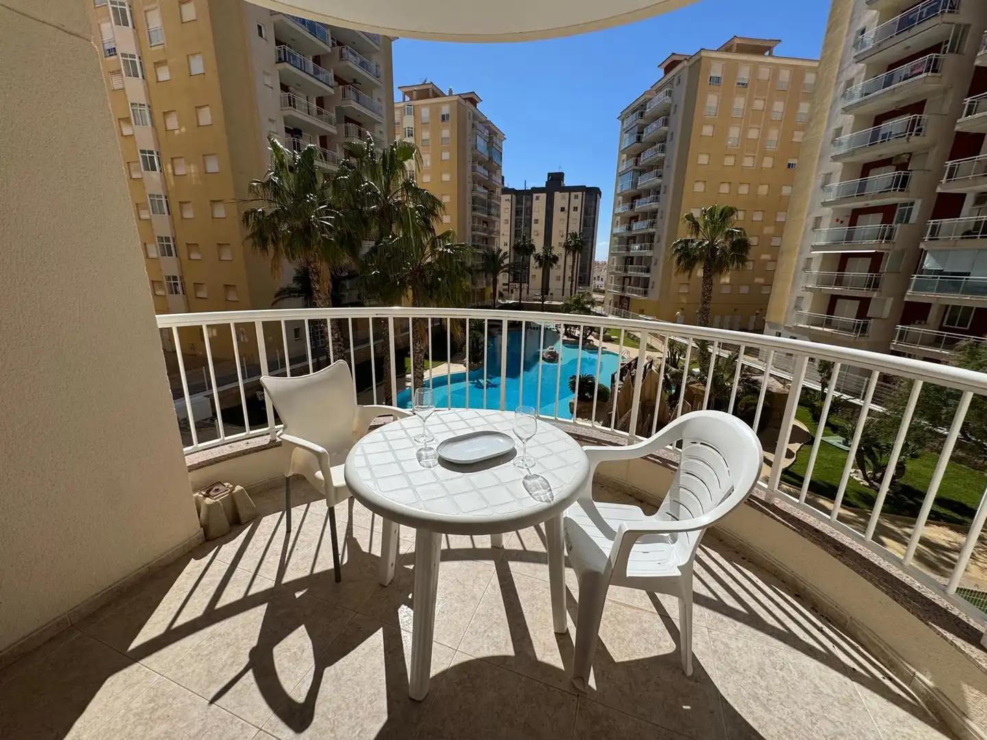 Balcony of Apartments for sale in La Manga del Mar Menor  with Terrace, Furnished and Oven