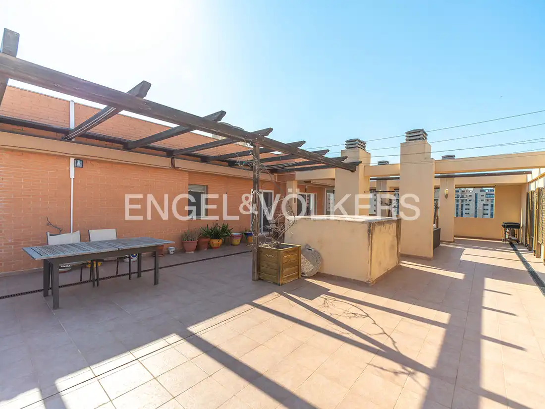 Terrace of Attic for rent in Alicante / Alacant  with Air Conditioner, Heating and Terrace