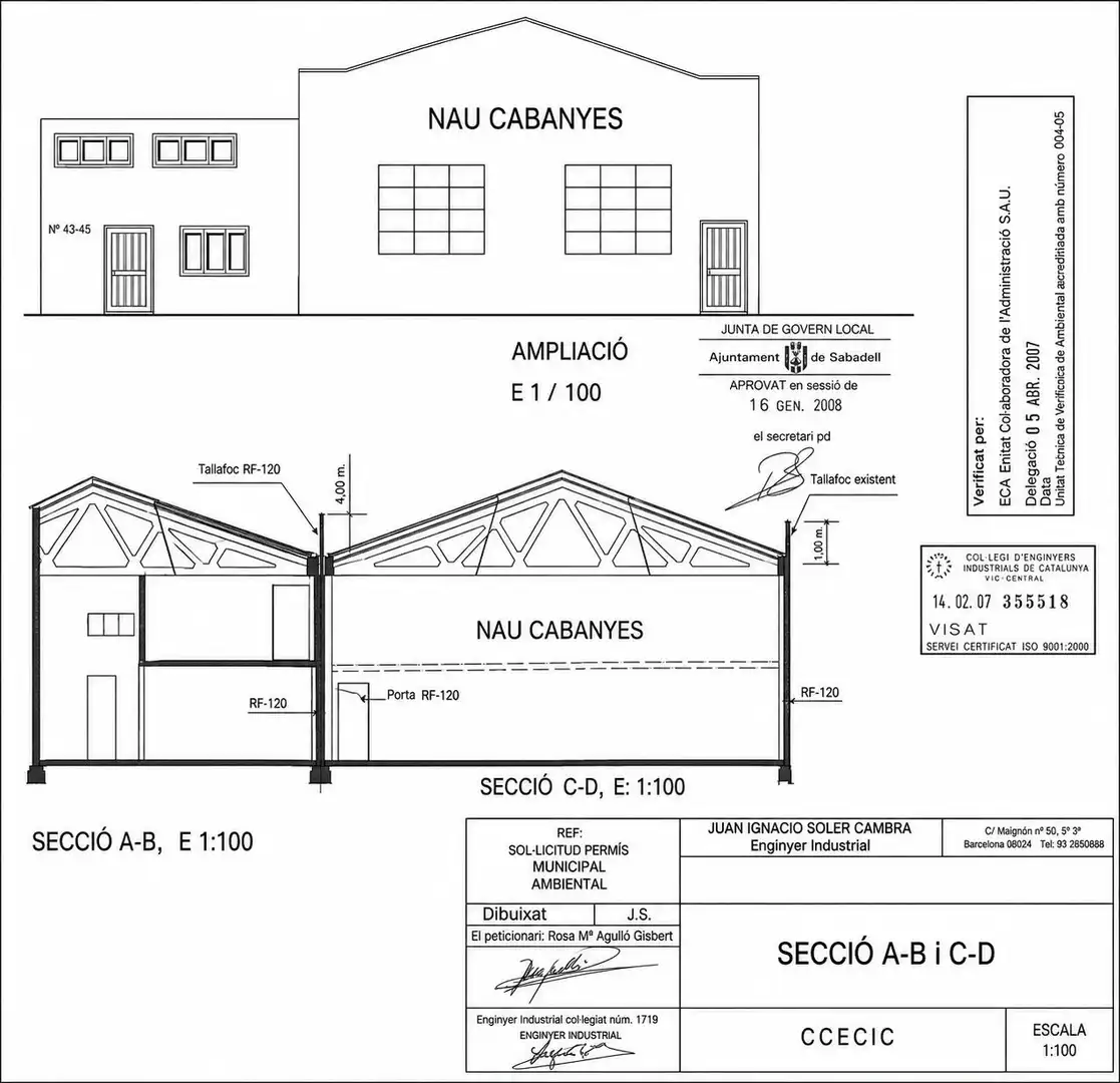 Industrial buildings for rent in Sabadell