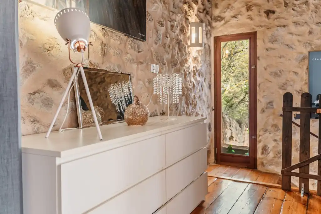 Habitación de Finca rústica en venta en Andratx con Jardín privado, Parquet y Terraza