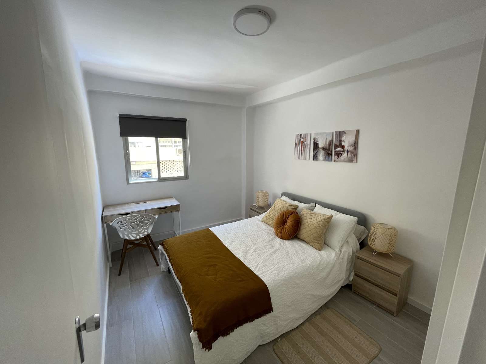 Bedroom of Flat to share in Málaga Capital  with Air Conditioner and Terrace