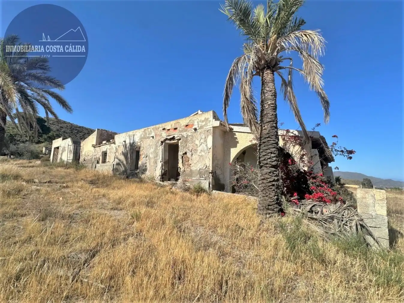 Vista exterior de Finca rústica en venda en Águilas amb Jardí privat, Terrassa i Traster