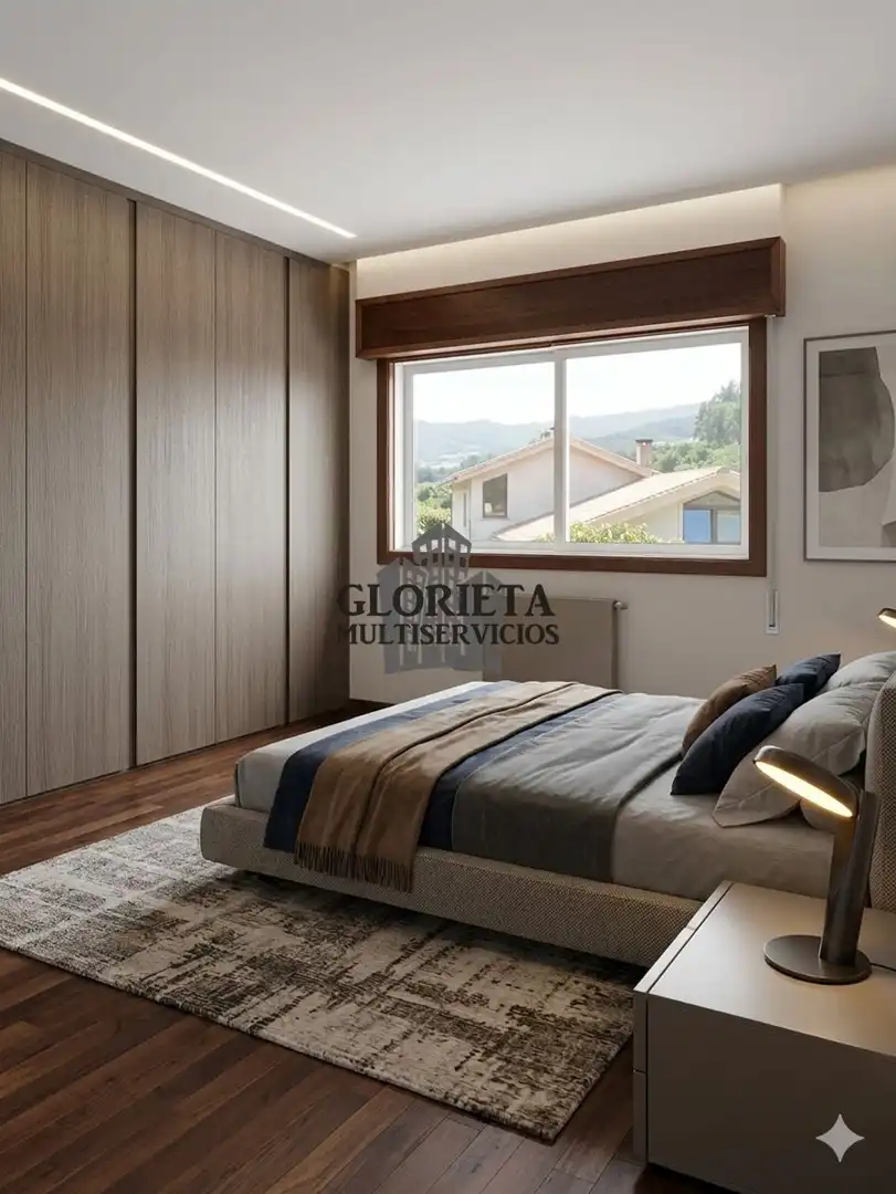 Schlafzimmer von Wohnung zum Verkauf in Gondomar mit Heizung, Terrasse und Abstellraum