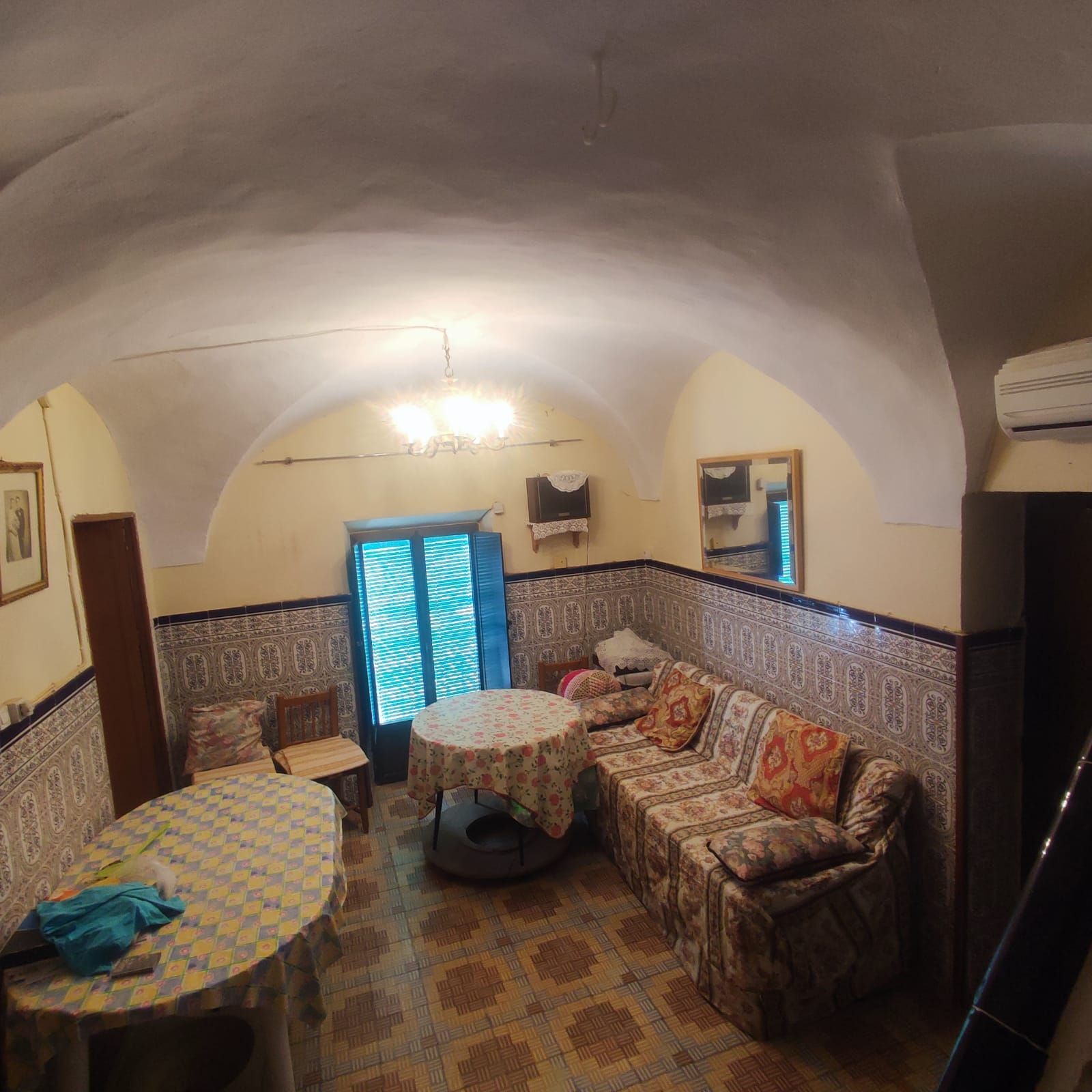 Living room of House or chalet for sale in Magacela  with Air Conditioner, Terrace and Furnished