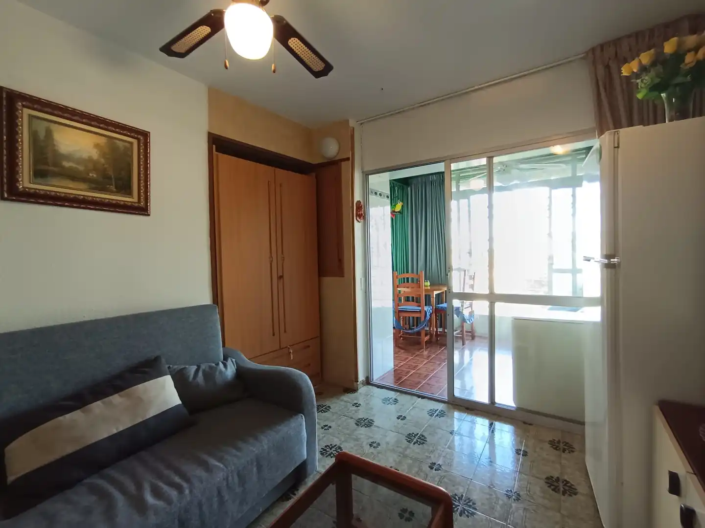 Living room of Apartments for sale in Benidorm  with Storage room, Swimming Pool and Furnished